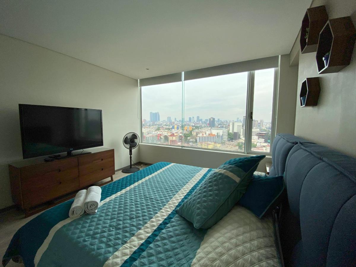 Apartamento De 2 Habitaciones Junto Al Wtc 멕시코 시 외부 사진